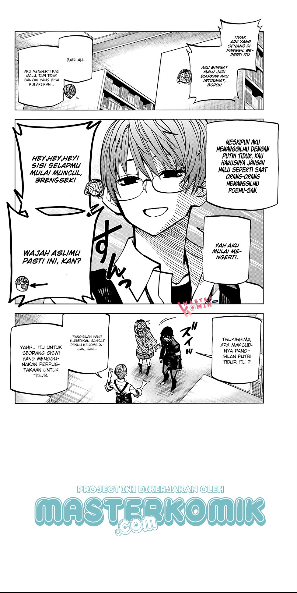 The Story Between a Dumb Prefect and a High School Girl with an Inappropriate Skirt Length Chapter 05 Gambar 18
